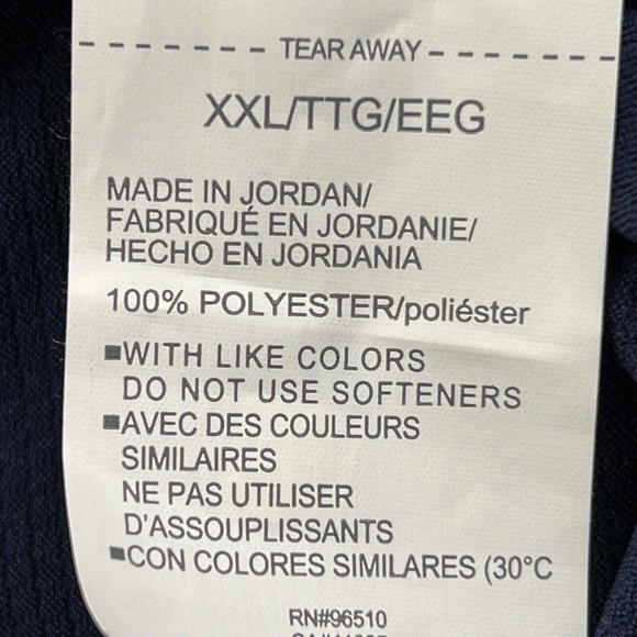 Under Armour Tech Polo Shirt Mens 2XL Blue Short Sleeve HVAC Sure Comfort Logo - Picture 6 of 10